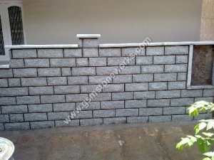 Stone compound wall (21) 